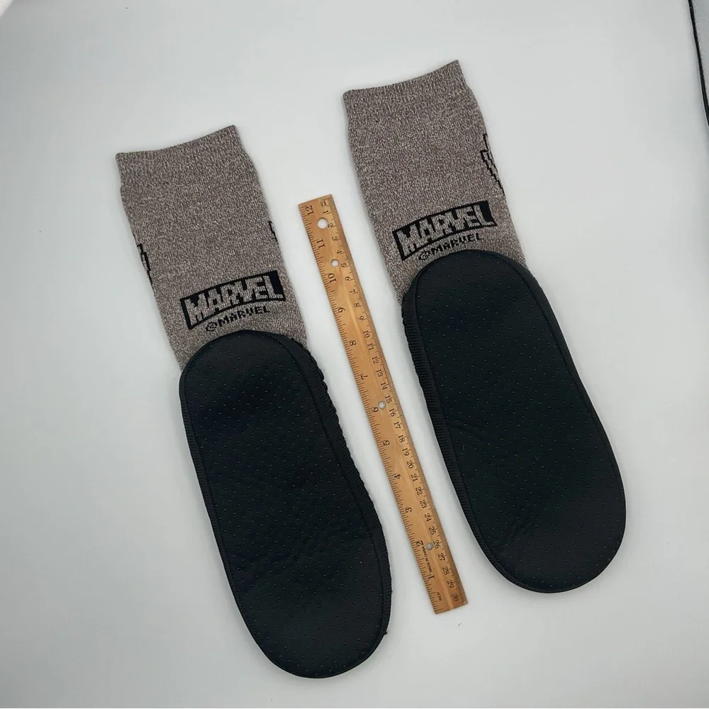 Marvel Groot Slipper Socks Size 4-5 Unisex Youth Women Cute Soft House Shoes